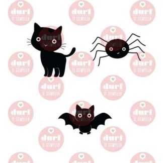 Halloween stempelset 1