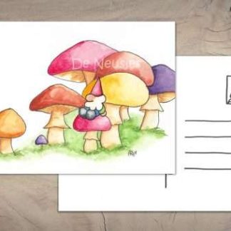 De neusjes en de paddestoelen