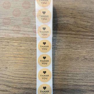 kleine craftstickers thank you