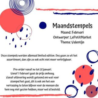 Maandstempel februari