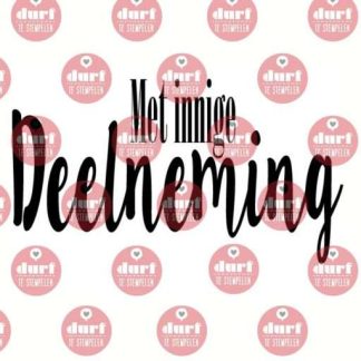 Met innige deelneming