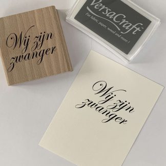 wij zijn zwanger