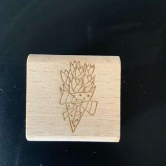 Bos tulpen stempel