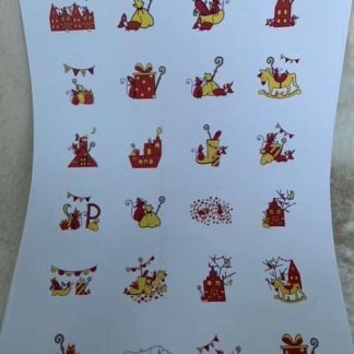 Sinterklaas met rood