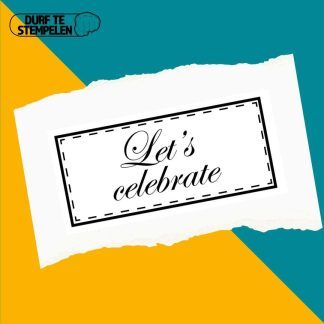 Let's celebrate stempel