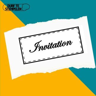 Invitation stempel