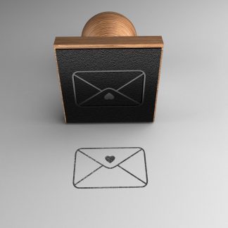 Envelop met hartje