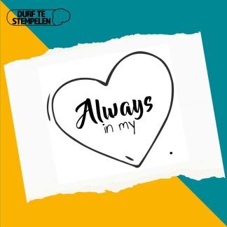 Always in my heart stempel