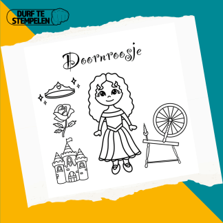 Doornroosje stempelset