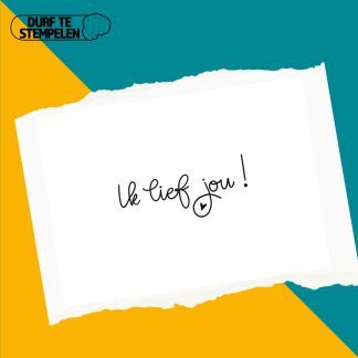ik lief jou stempel