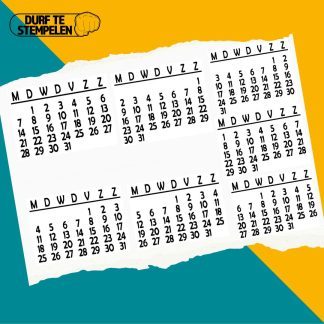 kalender stempels