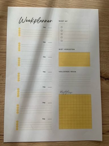 Weekplanner