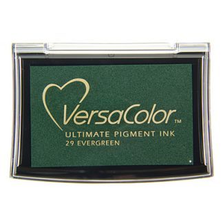 versacolor stempelkussen - evergreen