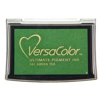 versacolor stempelkussen - green tea