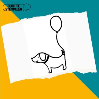 Feesthond stempel
