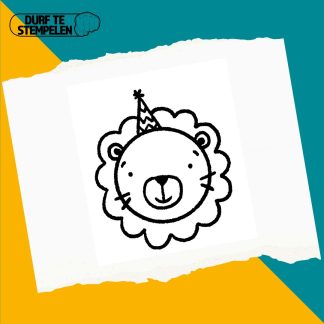 feestleeuw stempel