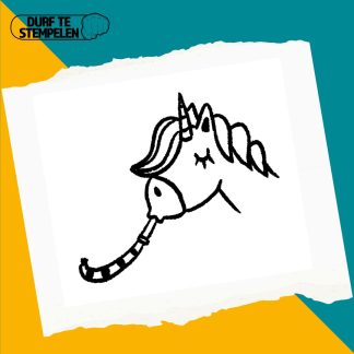 Eenhoorn stempel