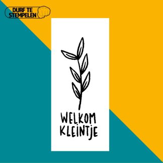 welkom kleintje 2 stempel