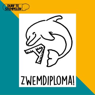 Dolfijn stempel